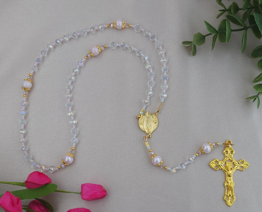 Sparkling Blush Rosary