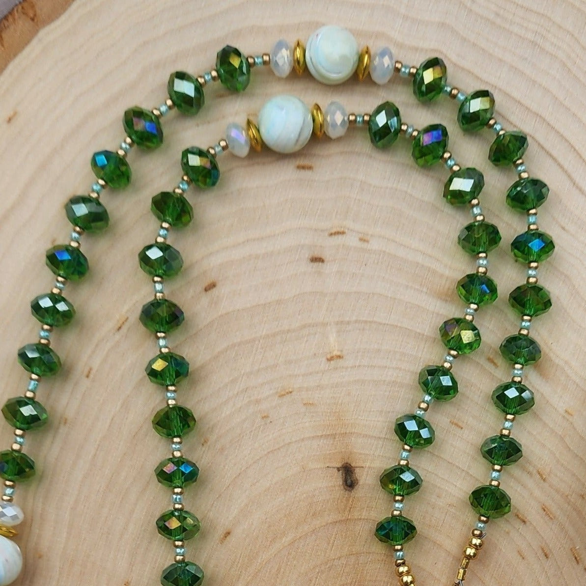 Radiant Emerald Rosary