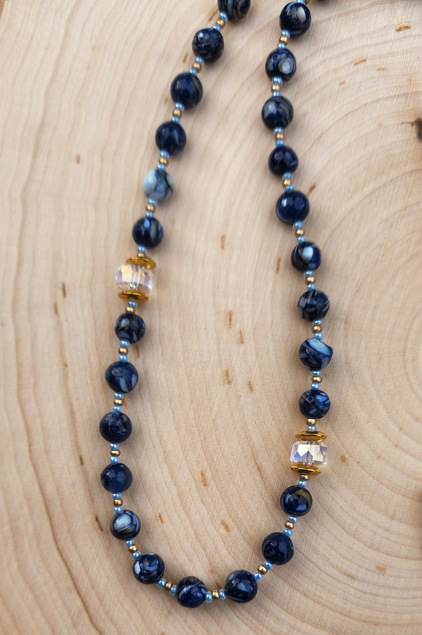 Peaceful Navy Rosary