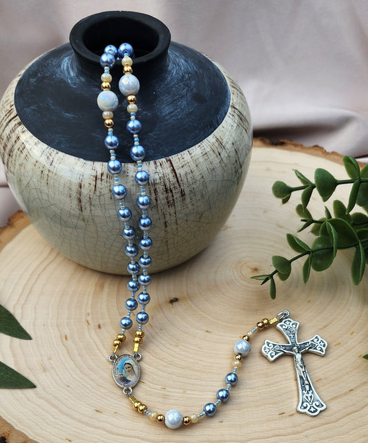 Calming Blue Rosary