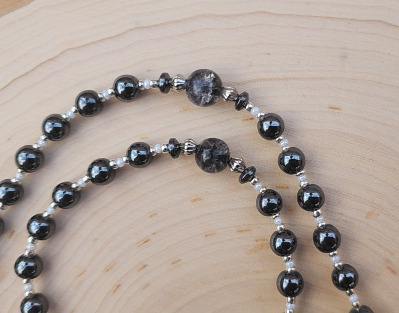 Black Graphite Rosary