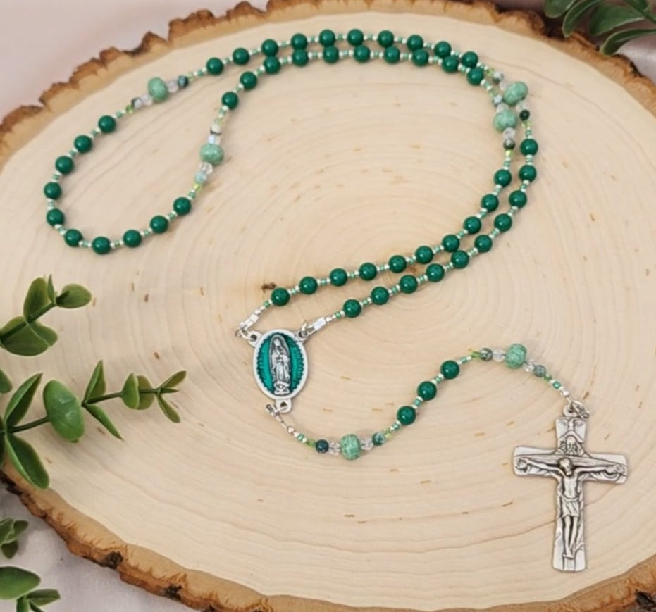 Joyful Jade Rosary